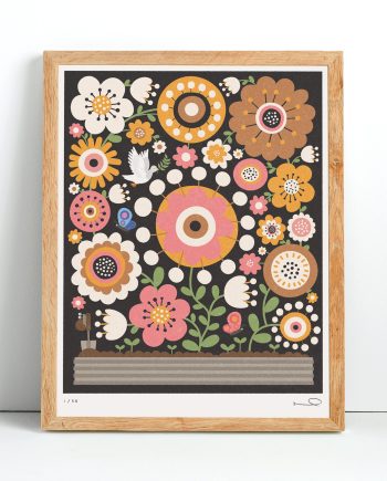 Signed print: Democracy!